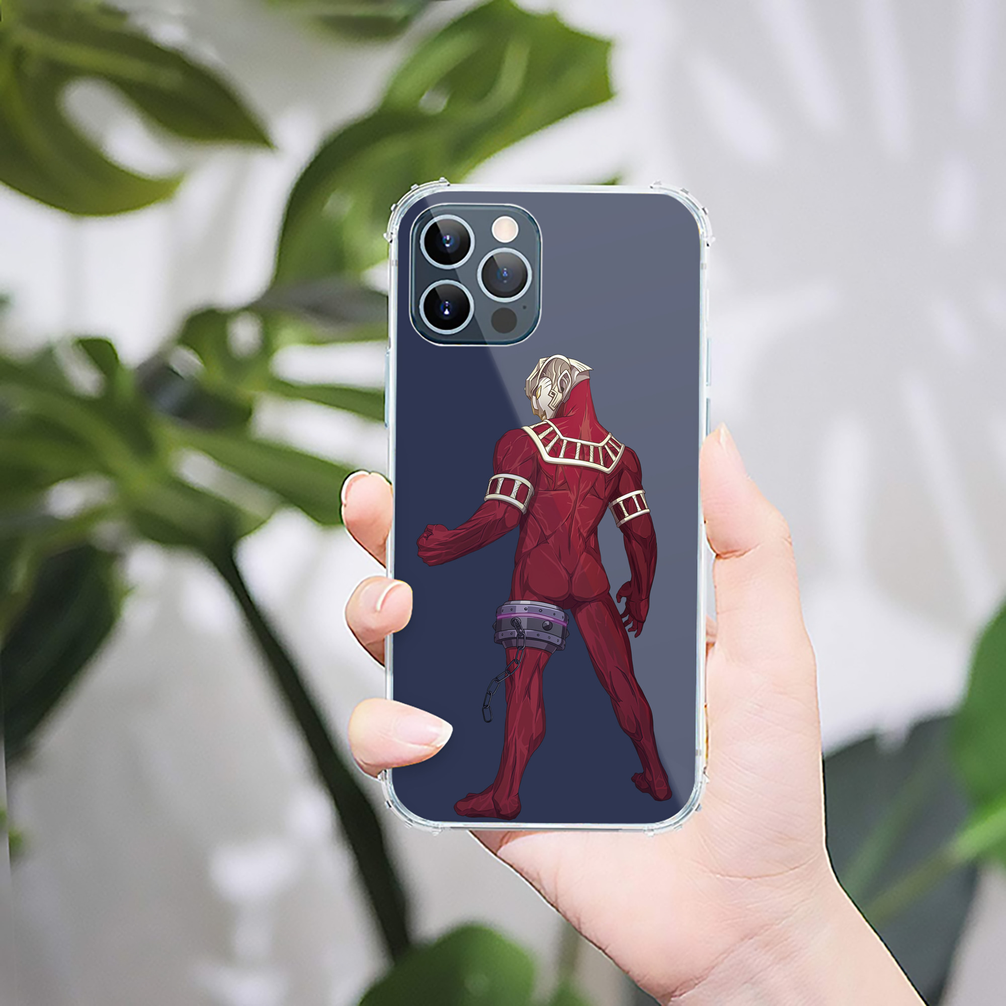 （画像用） ウルトラマン Ultraman 【iPhone 12シリーズ対応】透明スマホケース（クリアソフトケース）